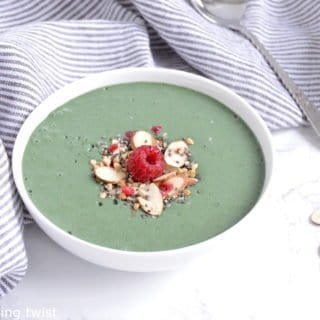 Mon smoothie bowl à la spiruline préféré