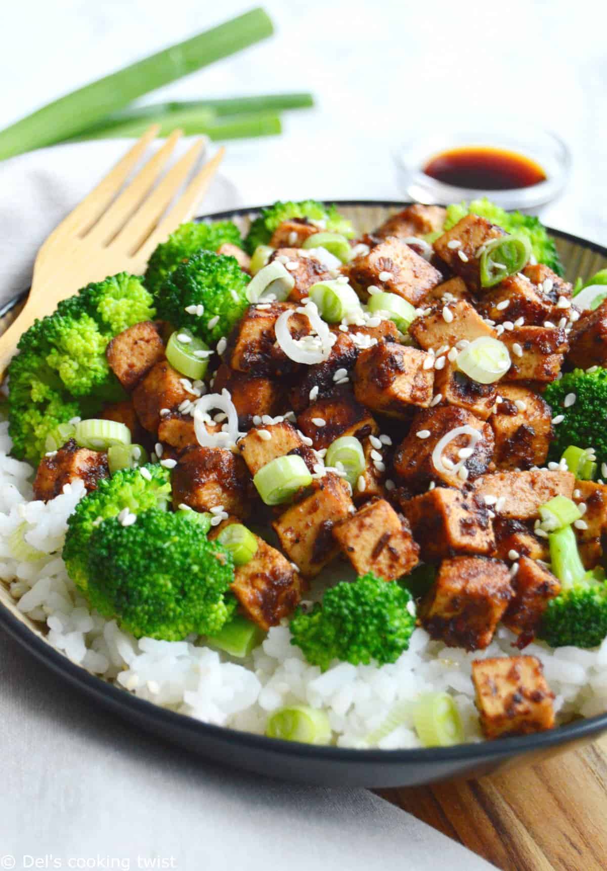 Asian Tofu Broccoli Stir Fry