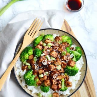 Asian Tofu Broccoli Stir Fry