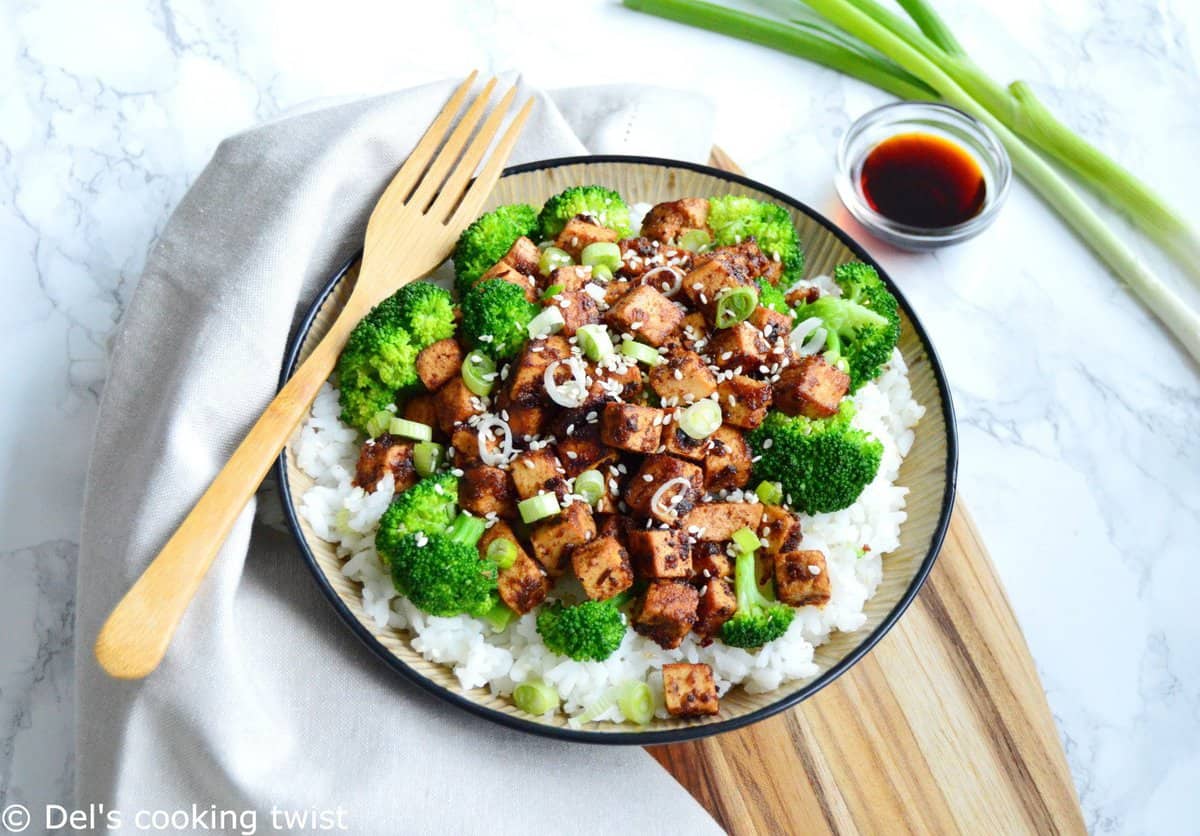 Asian Tofu Broccoli Stir Fry