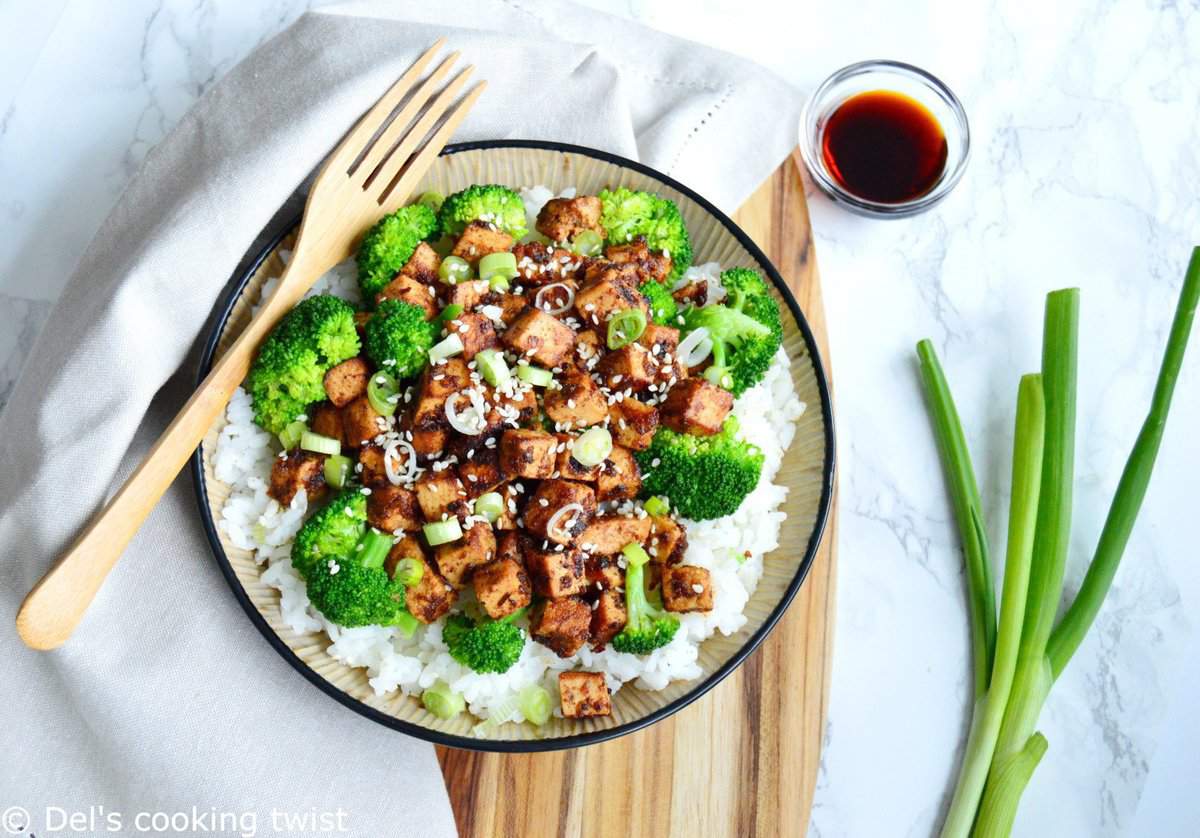 Asian Tofu Broccoli Stir Fry