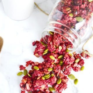 Beet Ginger Granola