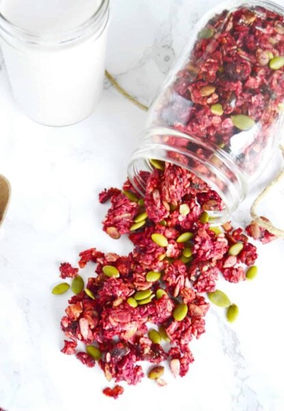 Beet Ginger Granola