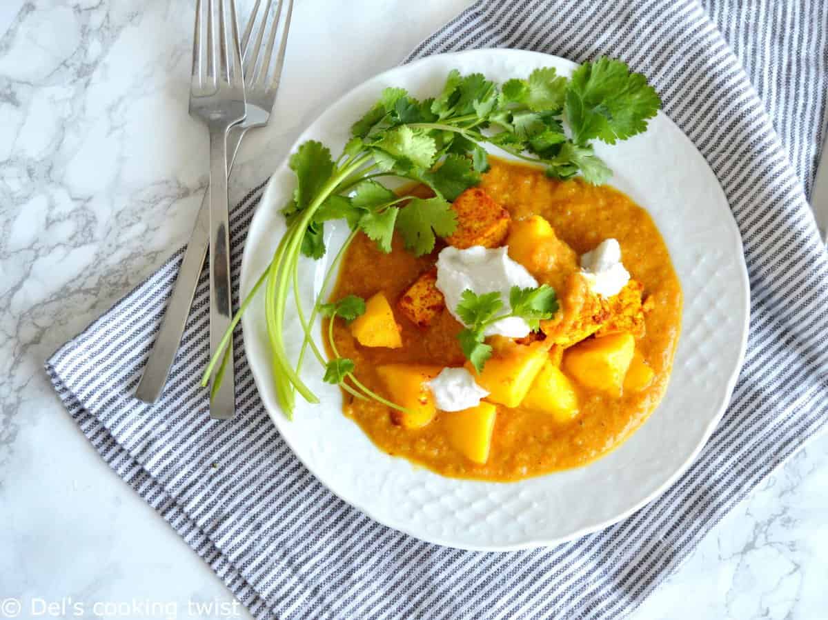 Mango Curry Tofu