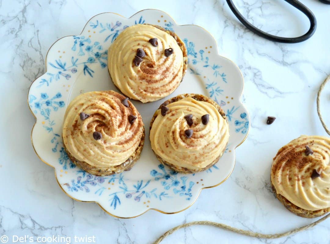 Mini Healthy Peanut Butter Pies