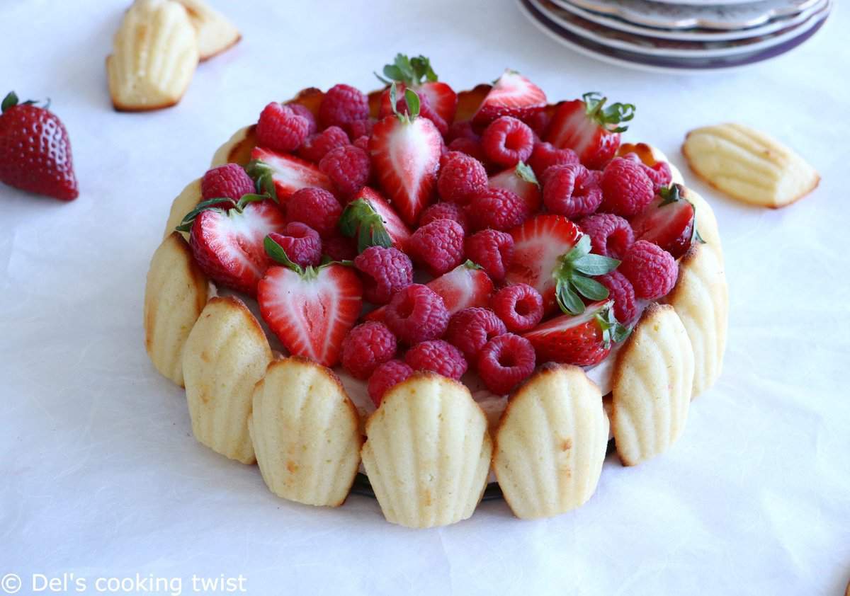 Madeleine Strawberry Charlotte