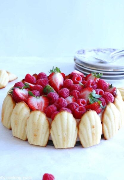 Madeleine Strawberry Charlotte