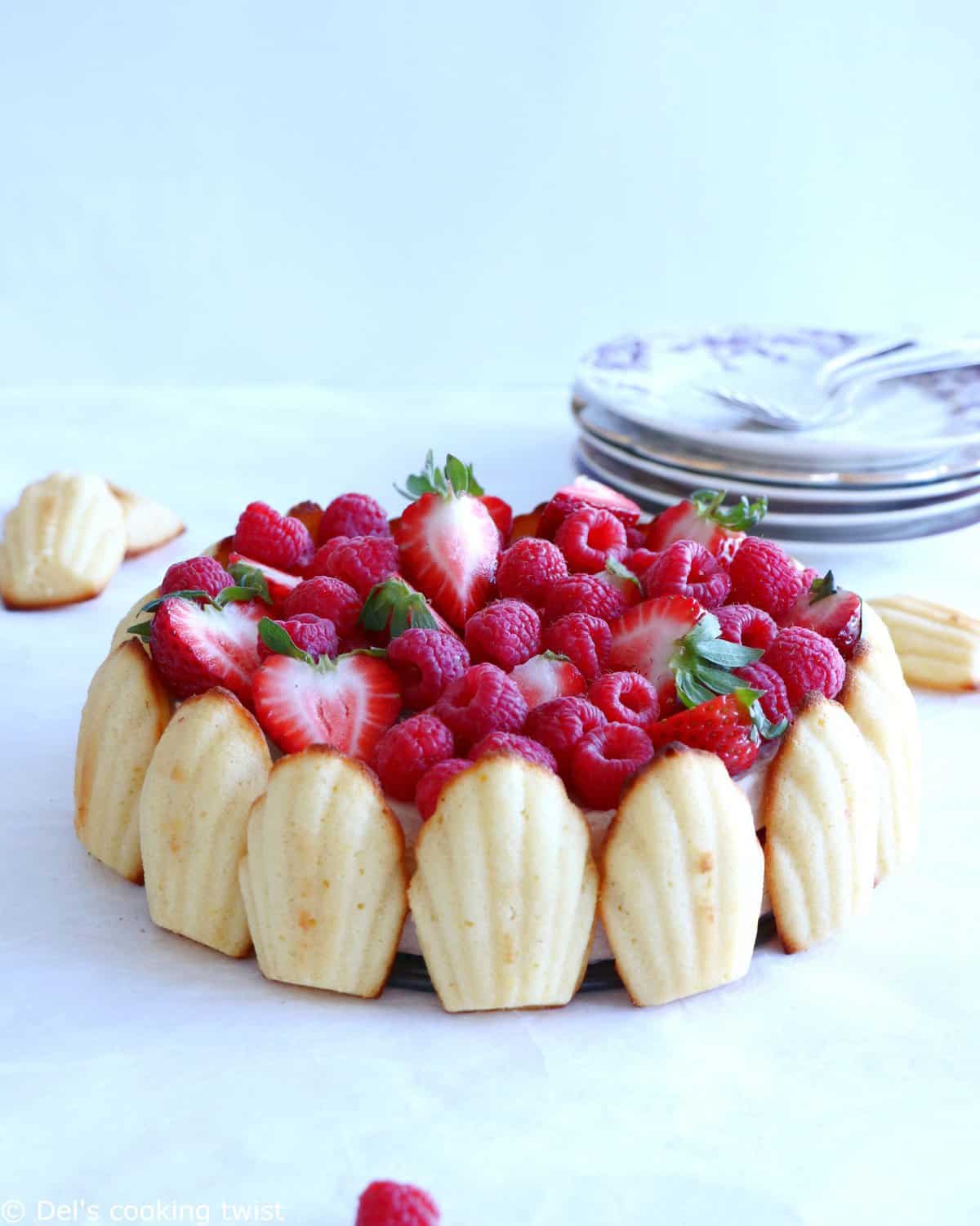 Madeleine Strawberry Charlotte