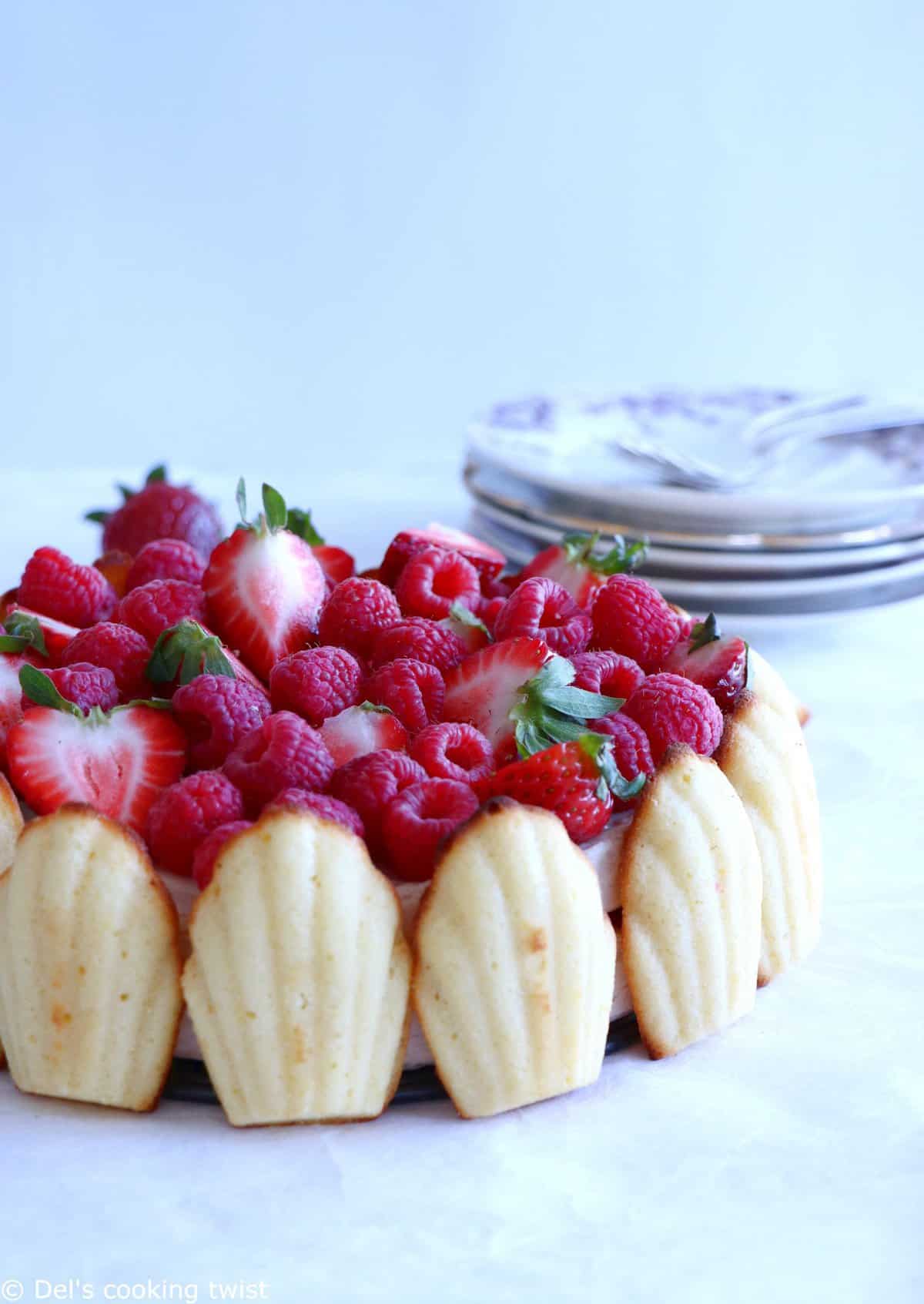 Madeleine Strawberry Charlotte