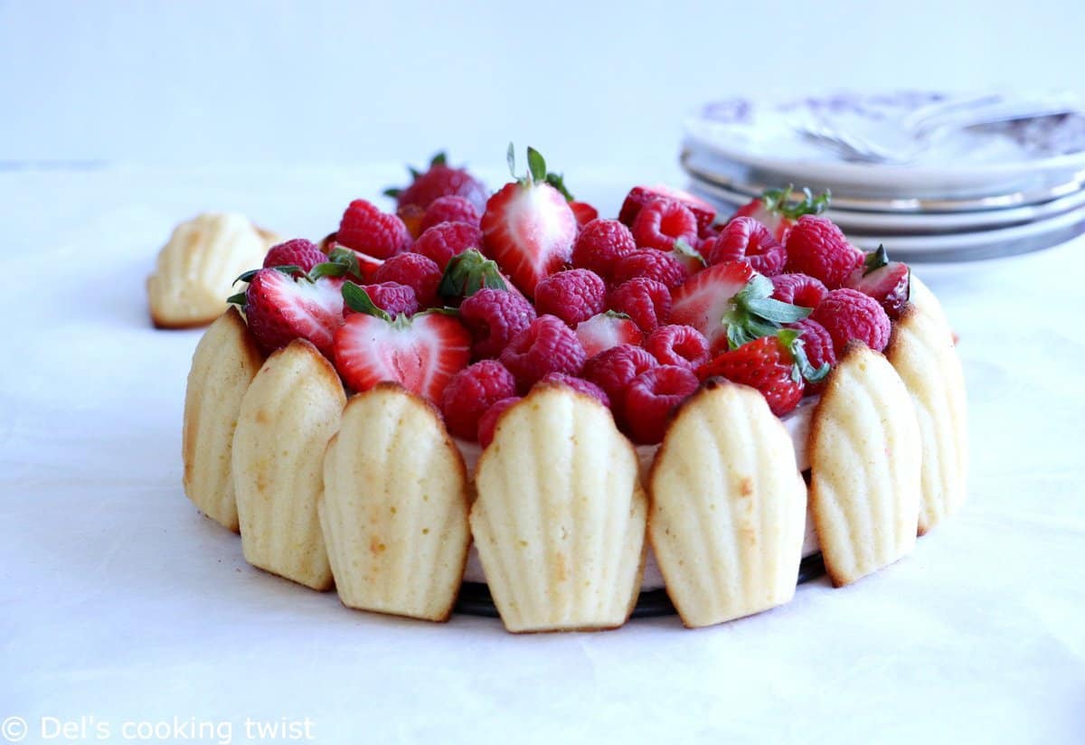 Madeleine Strawberry Charlotte