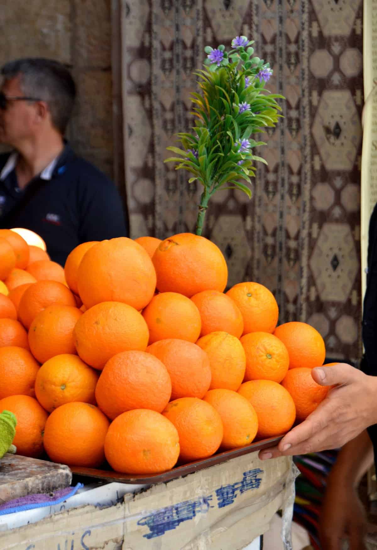 Oranges in Jerusalem