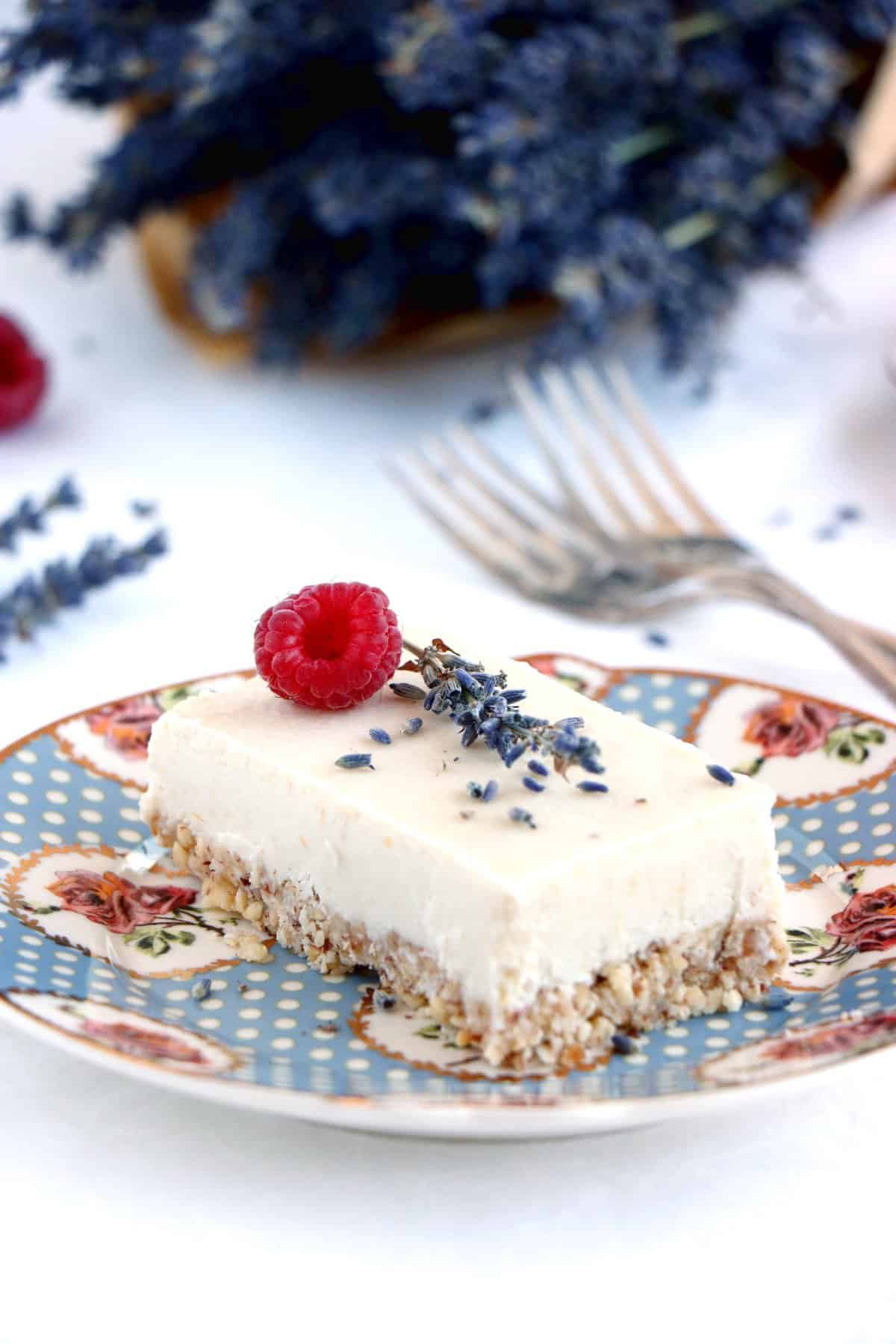 Raw Coconut Yuzu Cheesecake