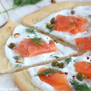 Smoked Salmon Pizza with Capers