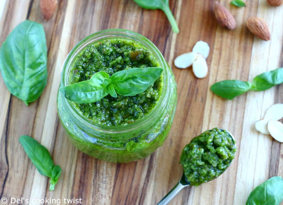 Almond Basil Pesto