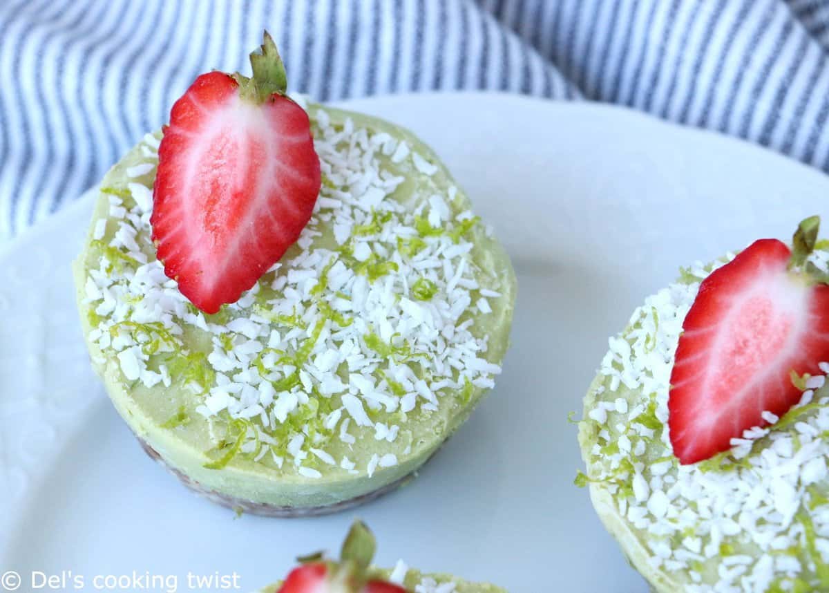 Mini Healthy Key Lime Pies