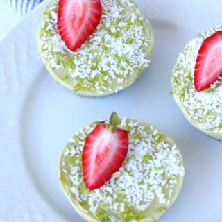 Mini Healthy Key Lime Pies