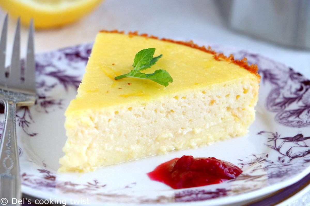 Fiadone Style Cheesecake