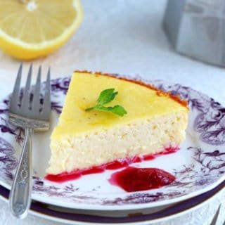 Fiadone Style Cheesecake