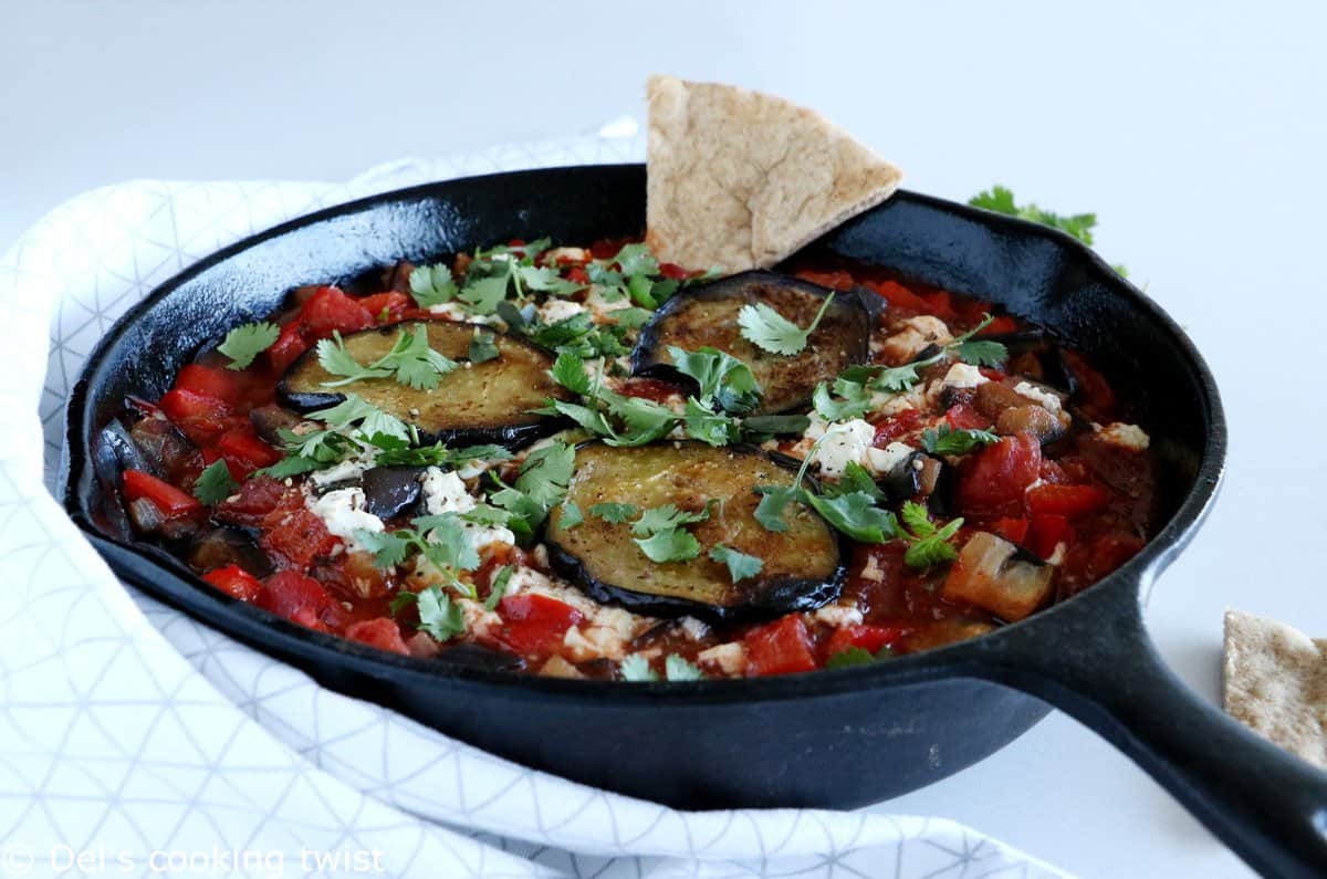 Vegan Eggplant Shakshuka