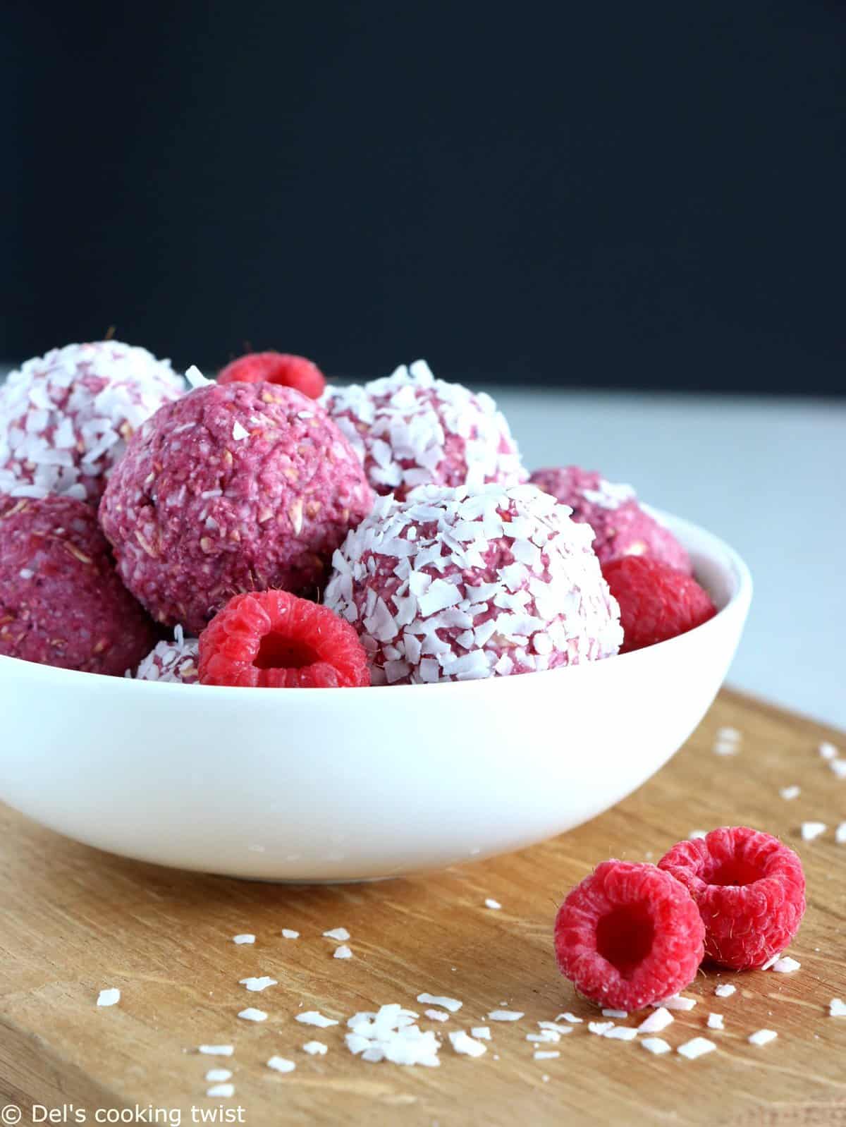 Snacks healthy aux fruits rouges