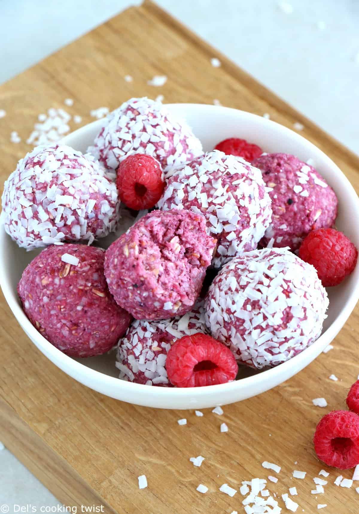 Snacks healthy aux fruits rouges