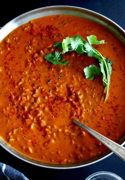 Creamy Coconut Lentil Curry - Creamy lentil curry