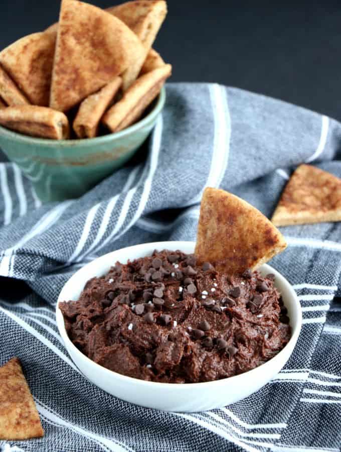 Roasted Cauliflower Hummus and Pita Chips — Del's cooking twist