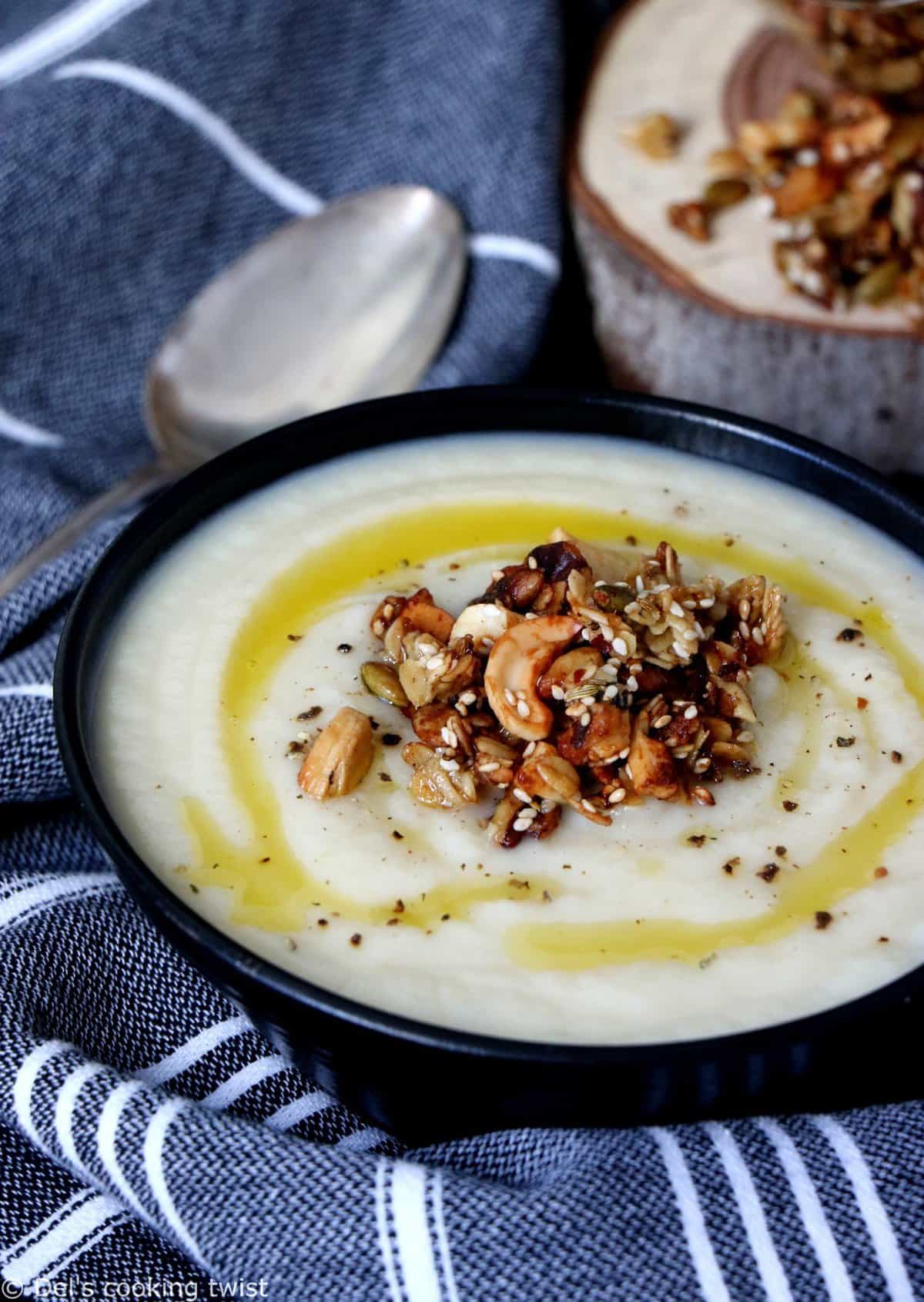 Celeriac and Parsnip Soup