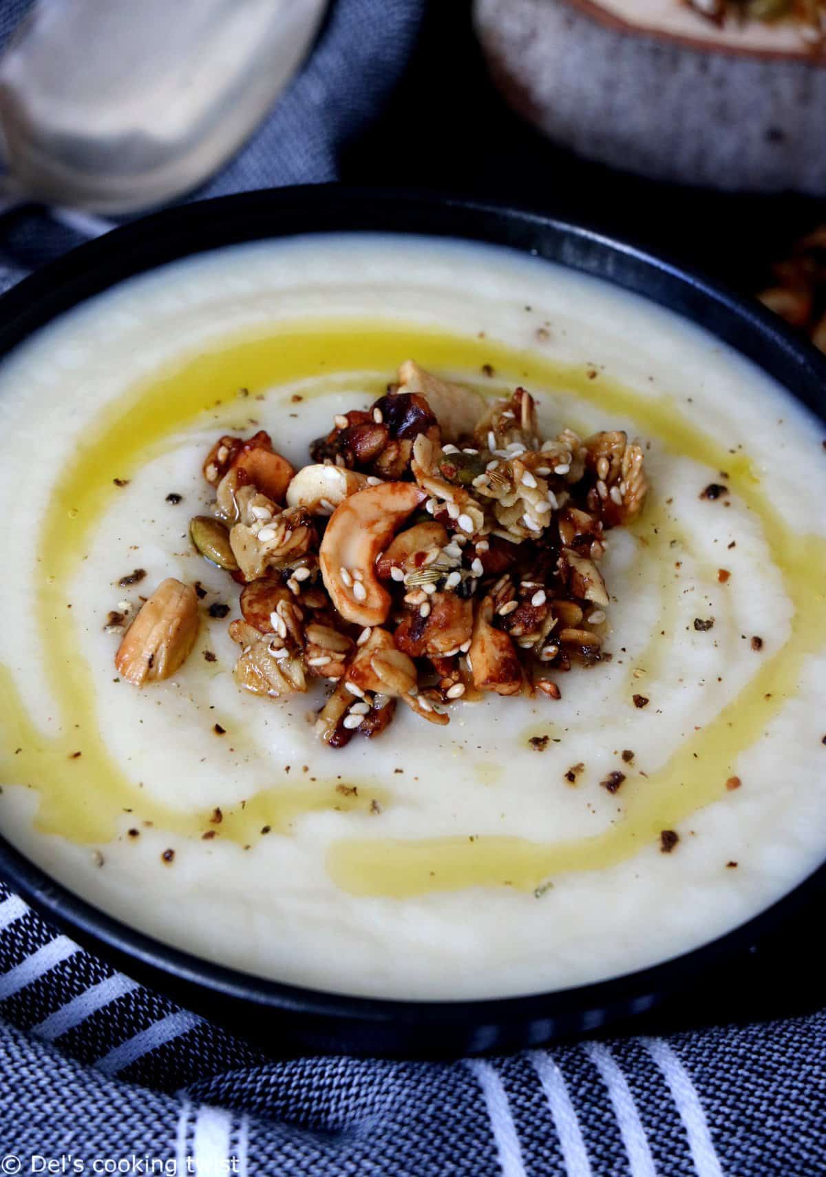 Celeriac and Parsnip Soup