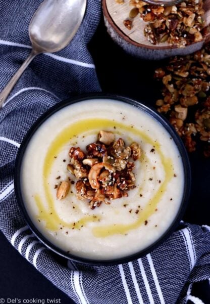 Celeriac and Parsnip Soup