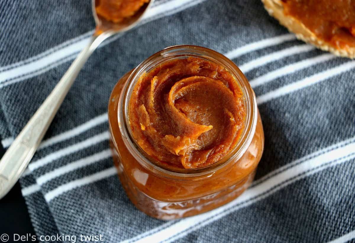 Beurre de courge aux épices (pumpkin butter)