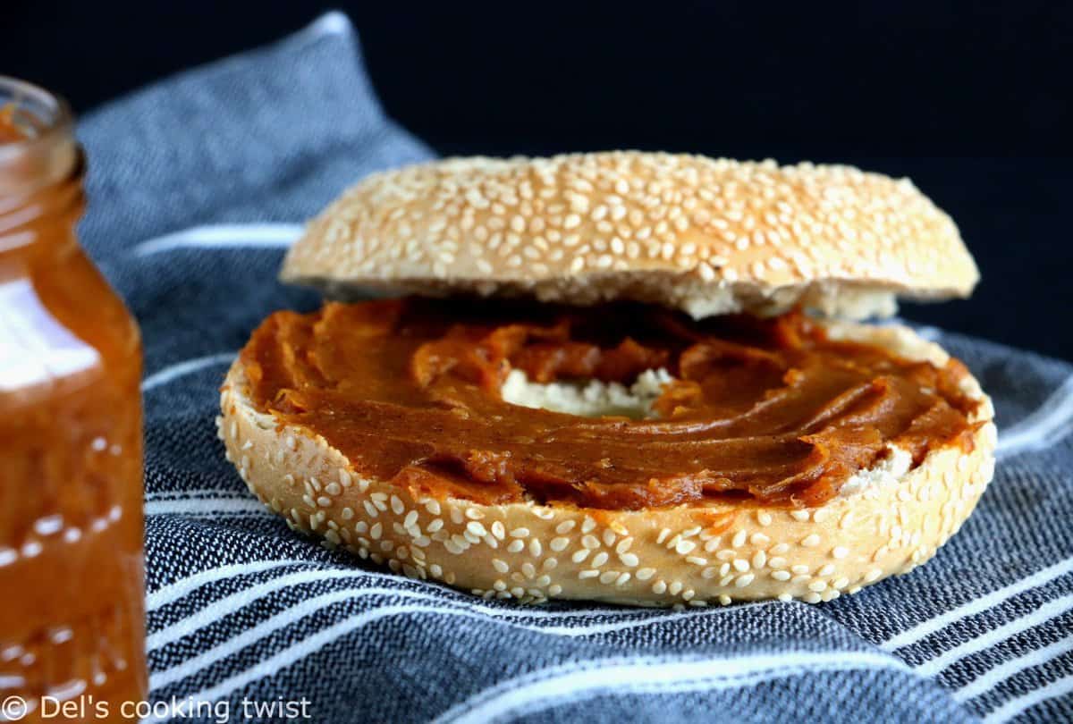 Beurre de courge aux épices (pumpkin butter)