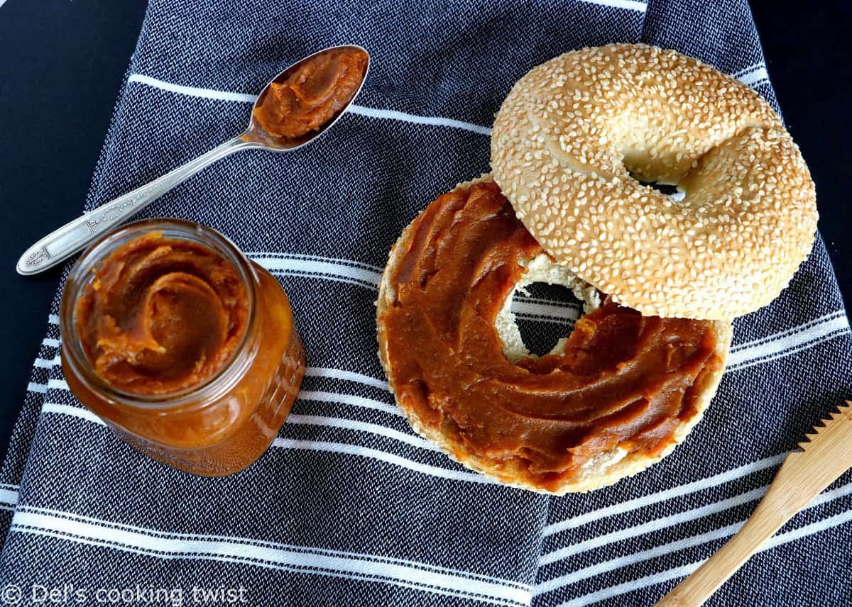 Beurre de courge aux épices (pumpkin butter)