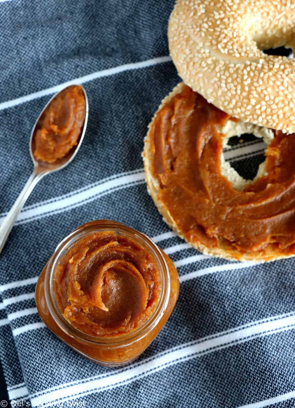 Beurre de courge aux épices (pumpkin butter)