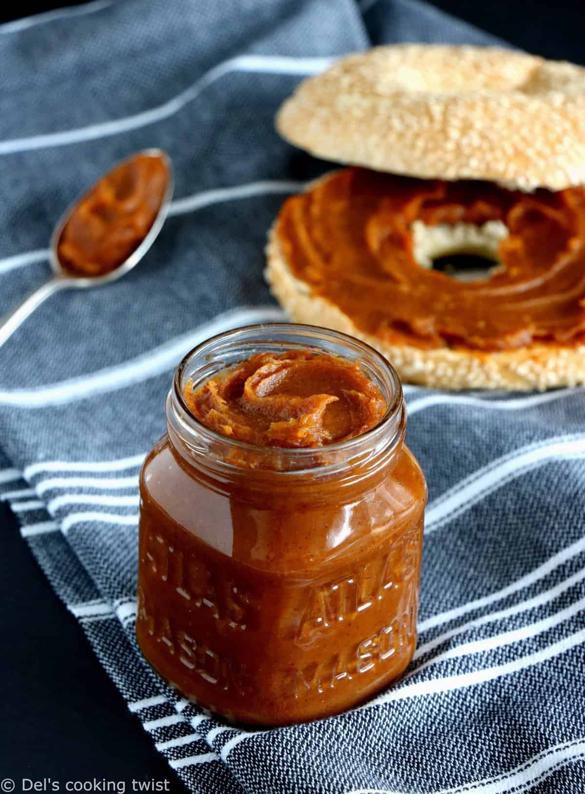 Beurre de courge aux épices (pumpkin butter)