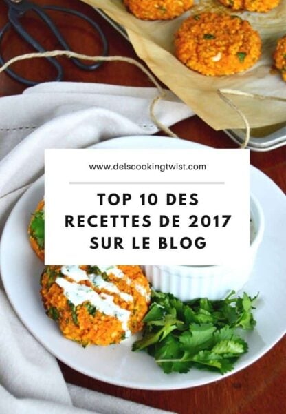 Top 10 recettes 2017