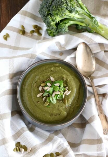 Detox Cumin Broccoli Lentil Soup