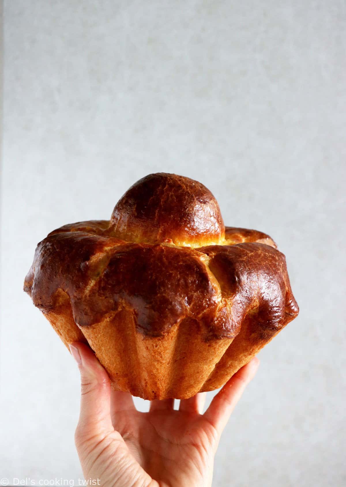 La vraie brioche à tête - Del's cooking twist