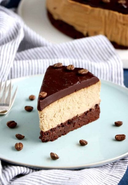 Coffee Brownie Cheesecake