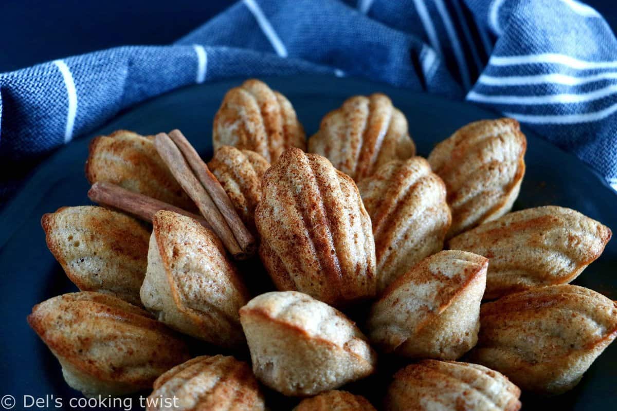 Pumpkin spice madeleines