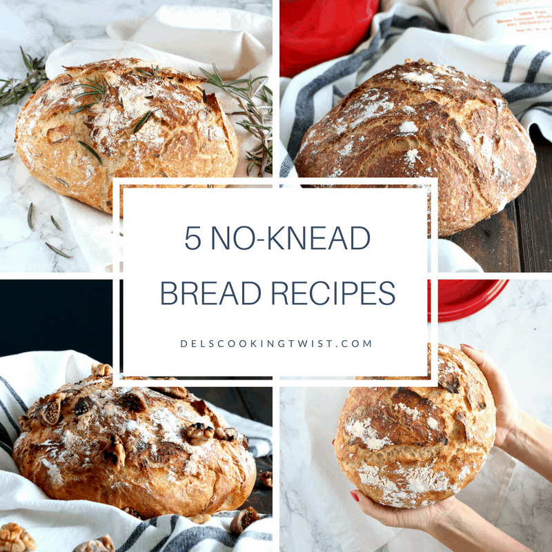 5 no-knead bread recipes