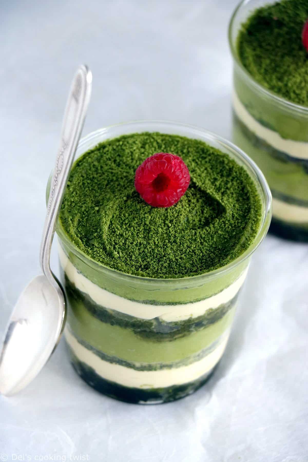 Tiramisu au thé matcha