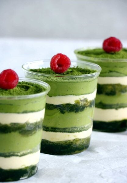 Rum-Matcha Tiramisu