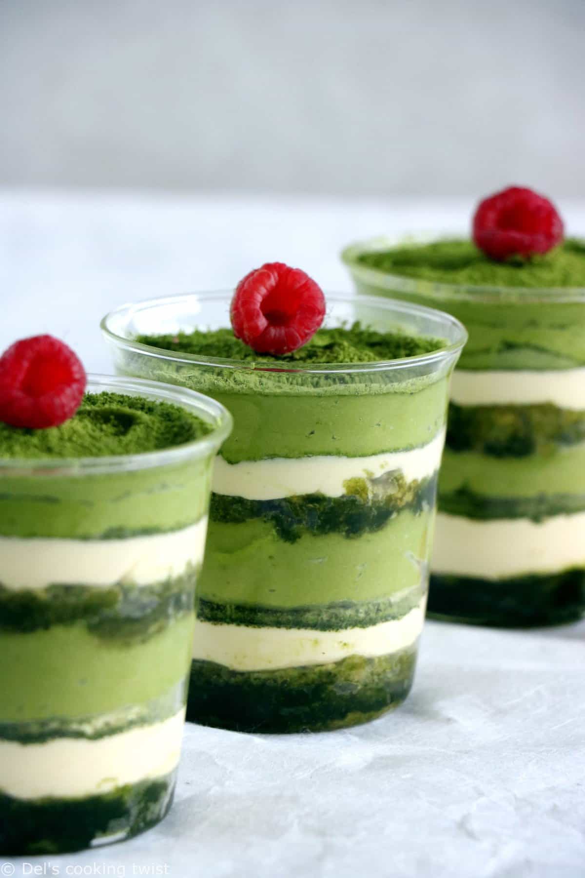 Rum-Matcha Tiramisu