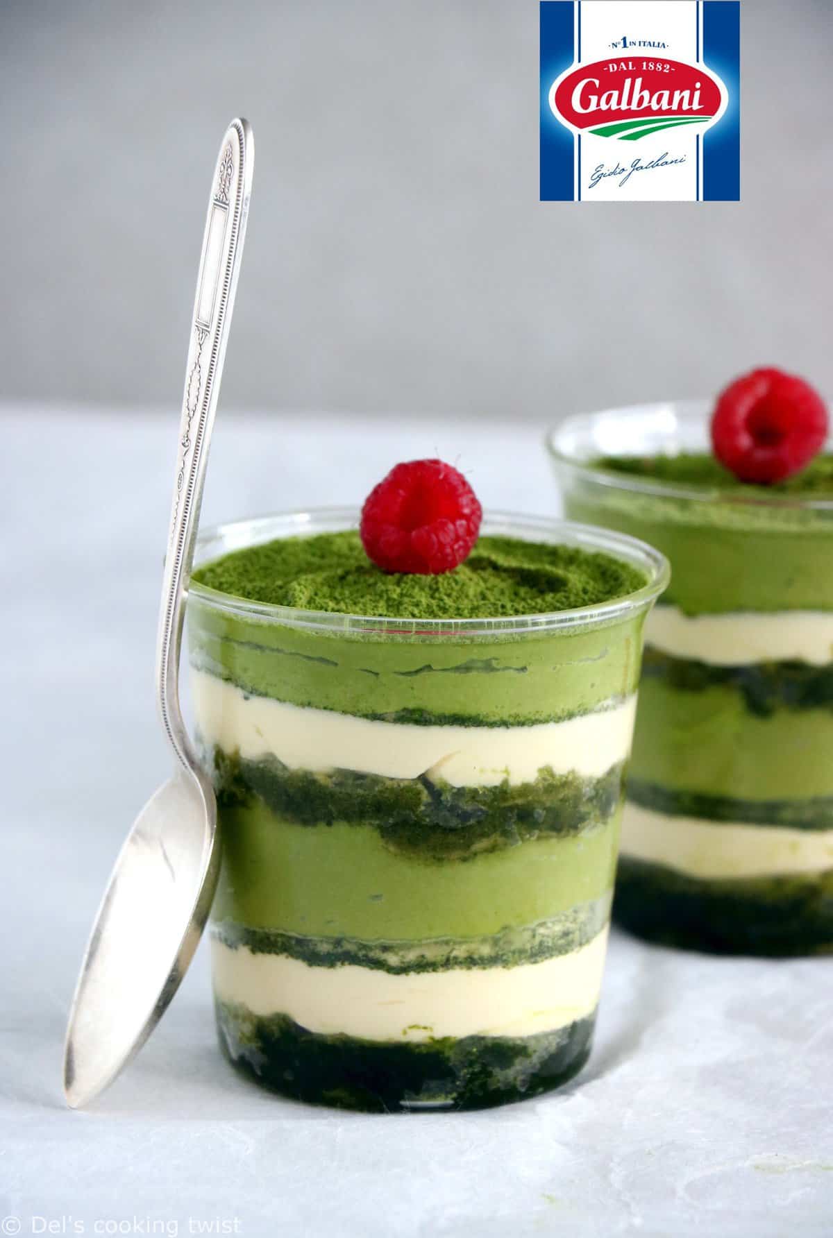 Rum-Matcha Tiramisu