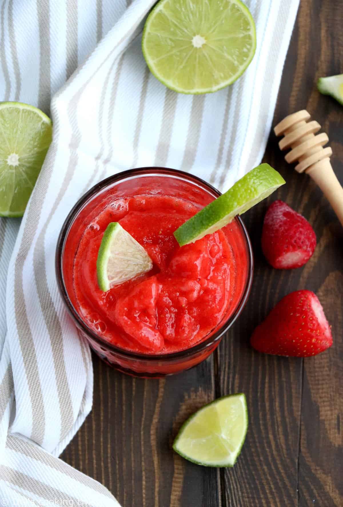 Strawberry Daiquiri with Cardamom