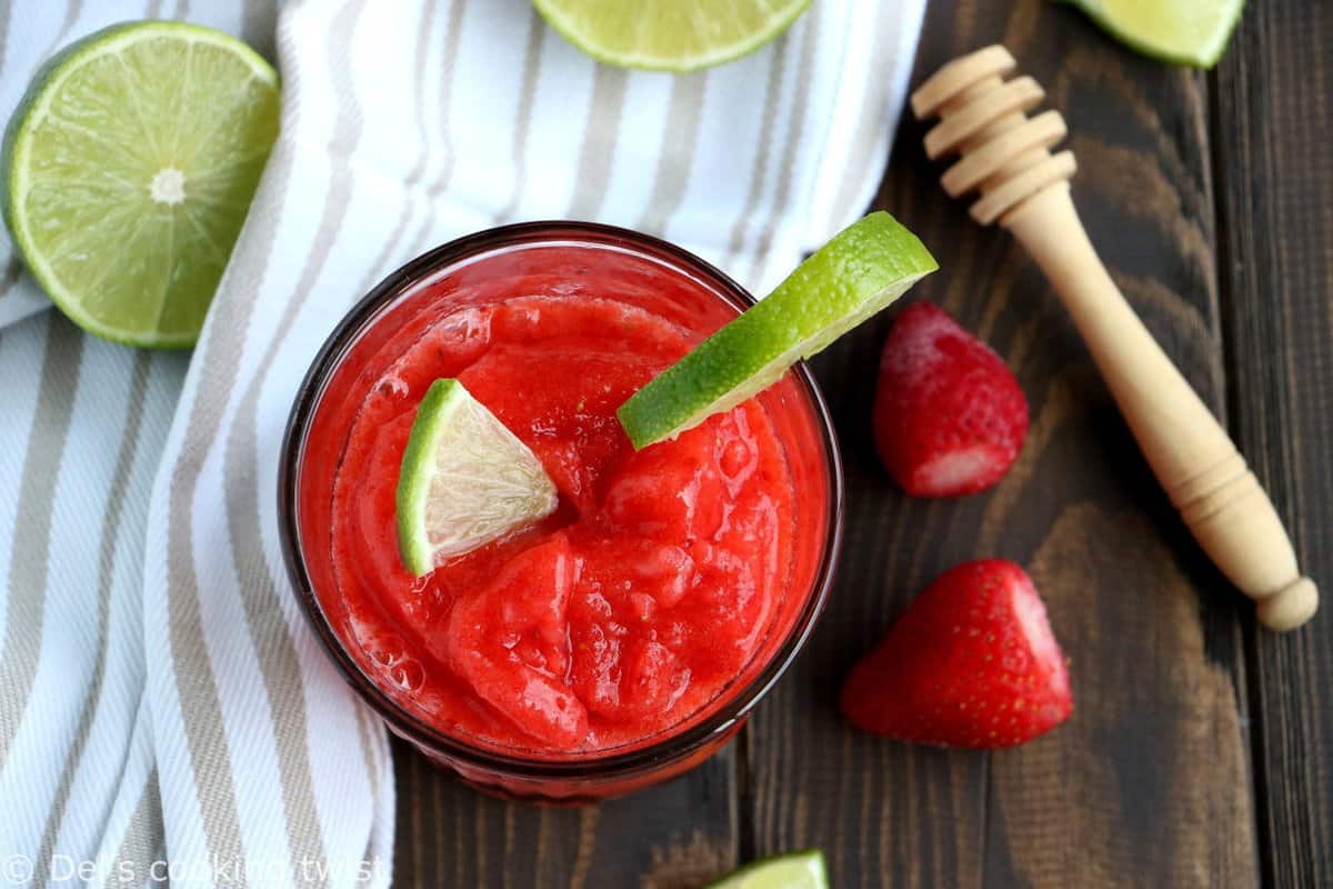 Strawberry Daiquiri with Cardamom