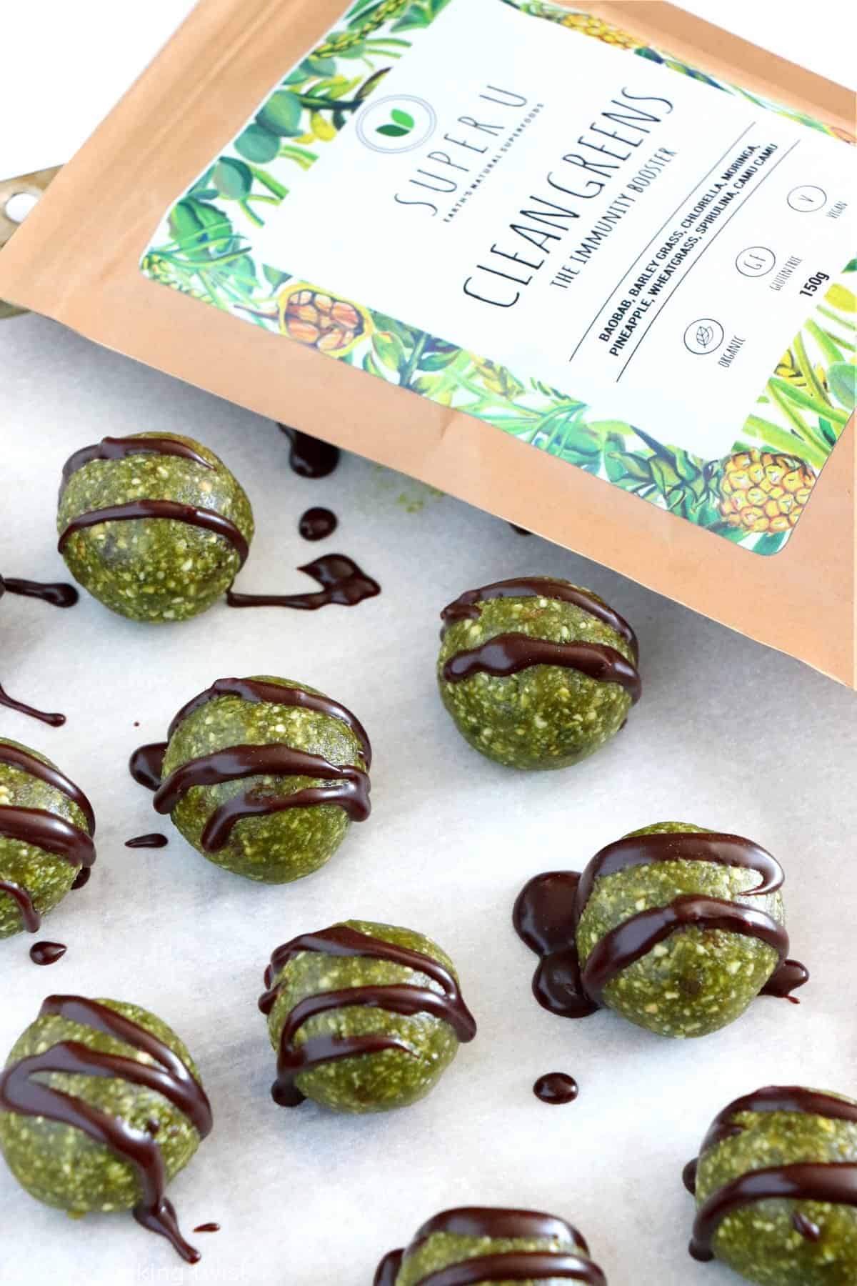 Superfood Green Energy Balls