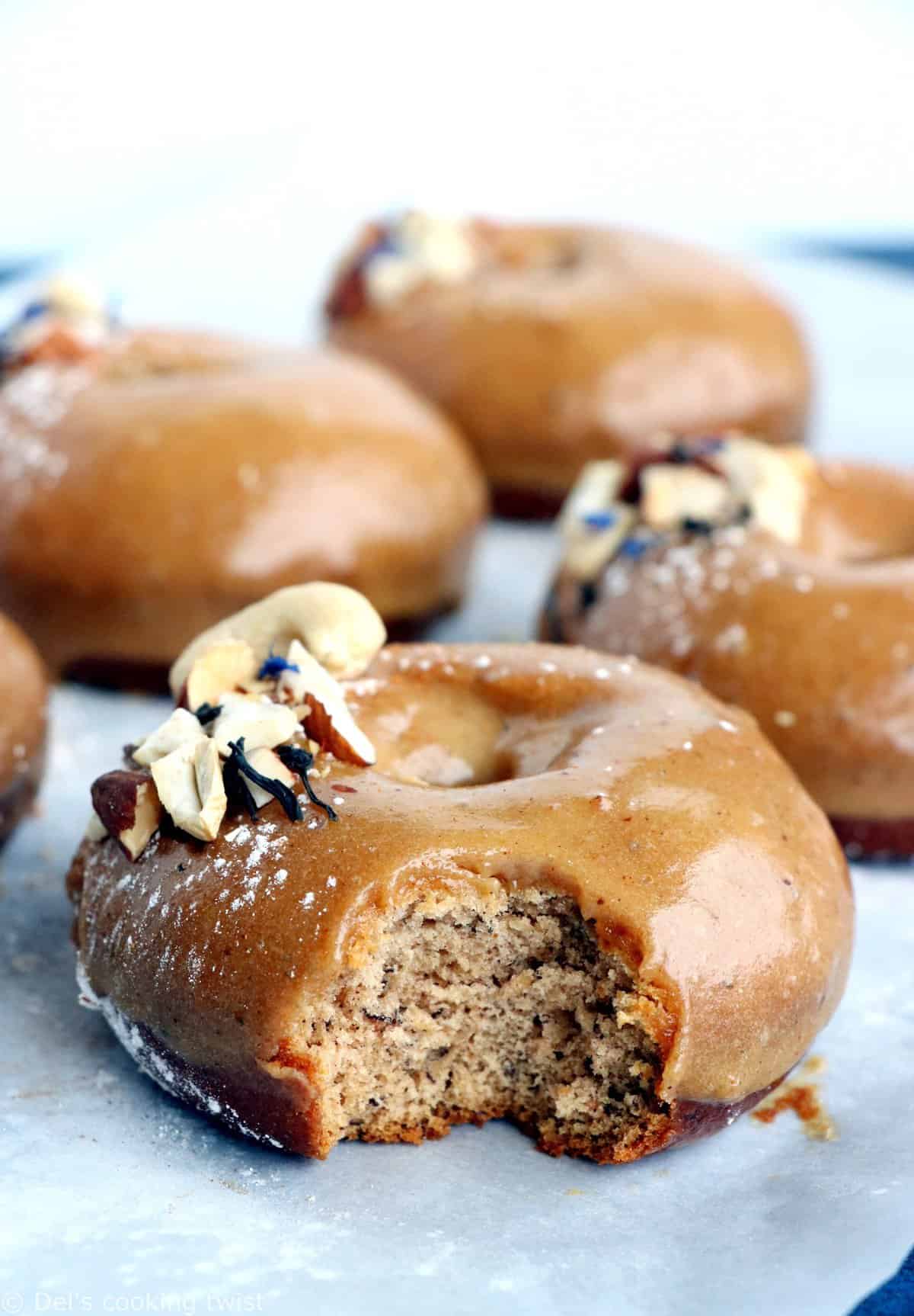  Vegan Cashew Banana Bread Donuts