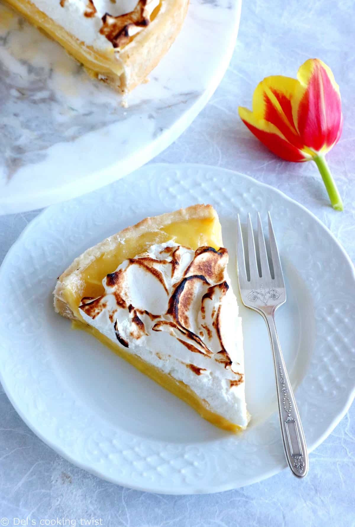 Tarte au citron meringuée